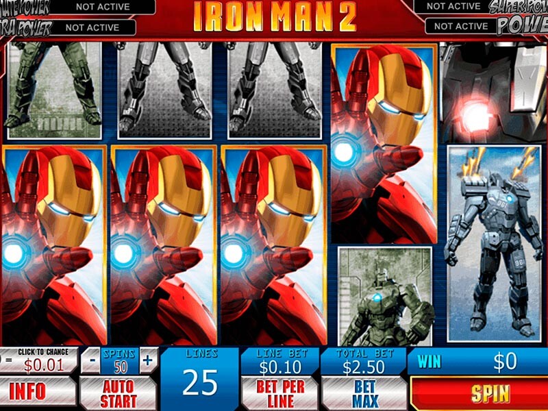 Machine à sous Iron Man 2